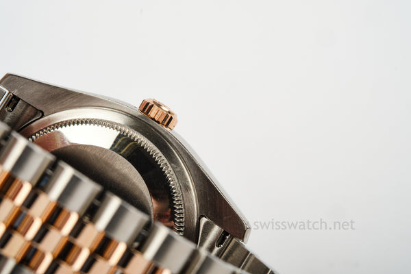 Rolex Datejust 36 116231 EVEROSE - HIDDEN CLASP - PINK DIAL + BOX / WARRANTY PAPER JAN 2006