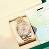 Rolex Datejust 36 116231 EVEROSE - HIDDEN CLASP - PINK DIAL + BOX / WARRANTY PAPER JAN 2006