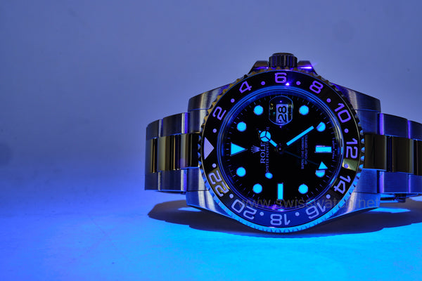 ROLEX GMT MASTER II 116710LN WITH CARD AUGUST 2012