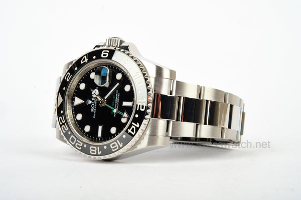 ROLEX GMT MASTER II 116710LN WITH CARD AUGUST 2012