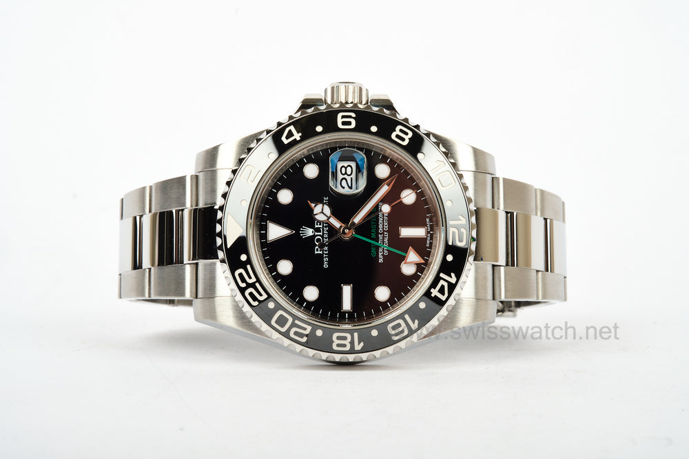 ROLEX GMT MASTER II 116710LN WITH CARD AUGUST 2012