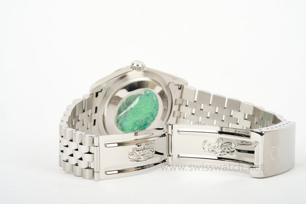 ROLEX 16220 Datejust 36mm UNWORN COMPLETE SET DEC 2005