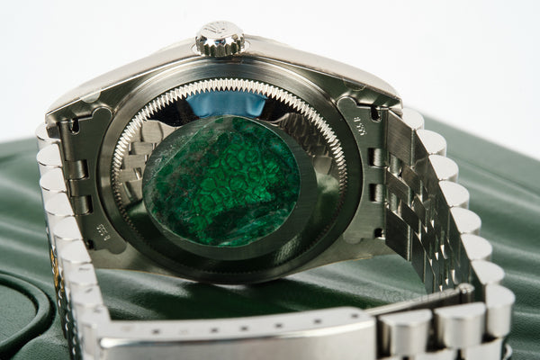 ROLEX 16220 Datejust 36mm UNWORN COMPLETE SET DEC 2005