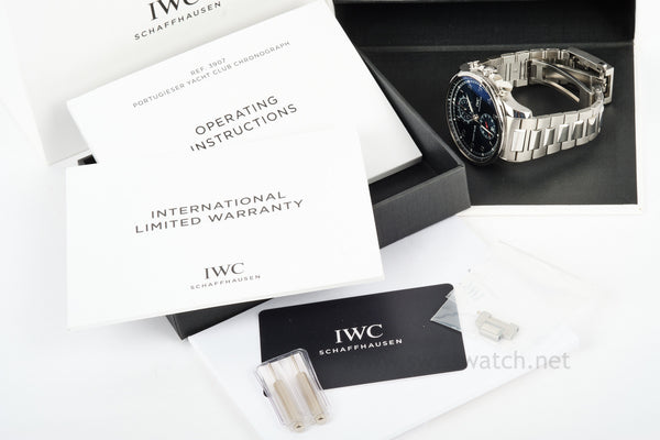 IWC CHRONOGRAPH 44.6mm IW390701 Yacht Club COMPLETE SET 2021