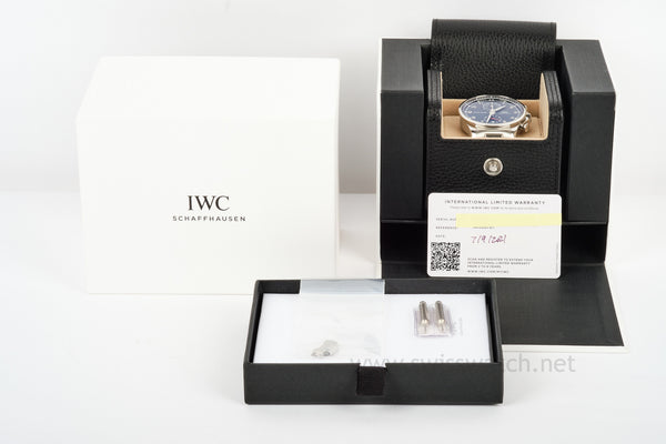 IWC CHRONOGRAPH 44.6mm IW390701 Yacht Club COMPLETE SET 2021