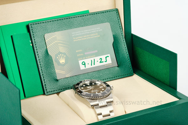 ROLEX Submariner NO DATE 124060 UNWORN 09-11-2025