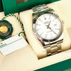 126334 WHITE DIAL OYSTER - COMPLETE SET OCTOBER 2021