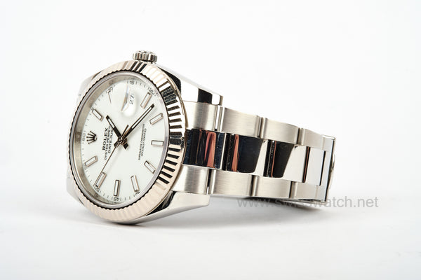126334 WHITE DIAL OYSTER - COMPLETE SET OCTOBER 2021