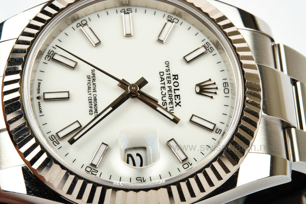 126334 WHITE DIAL OYSTER - COMPLETE SET OCTOBER 2021