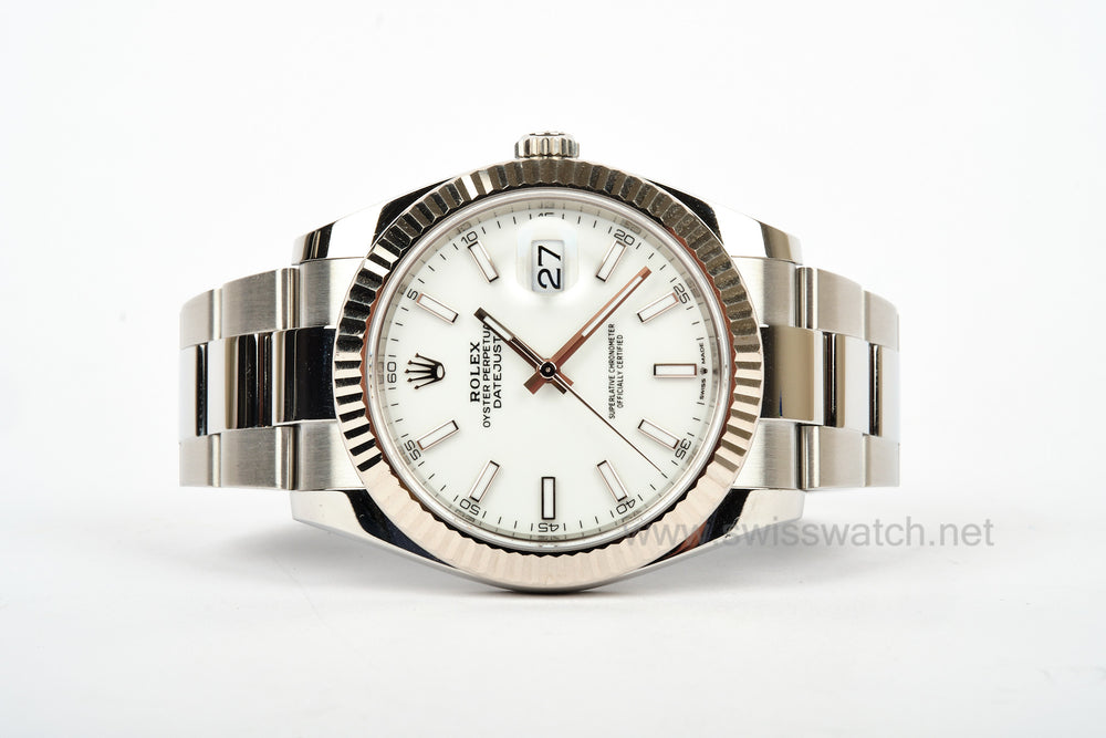 126334 WHITE DIAL OYSTER - COMPLETE SET OCTOBER 2021