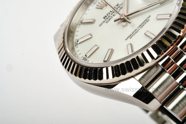 126334 WHITE DIAL JUBILEE - COMPLETE SET OCTOBER 2021