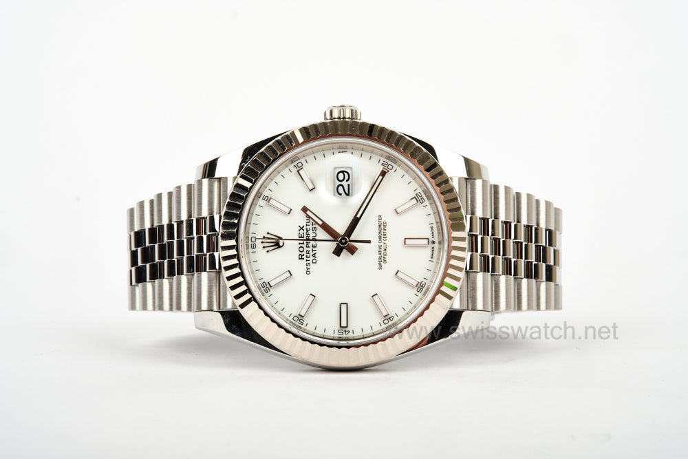 126334 WHITE DIAL JUBILEE - COMPLETE SET OCTOBER 2021