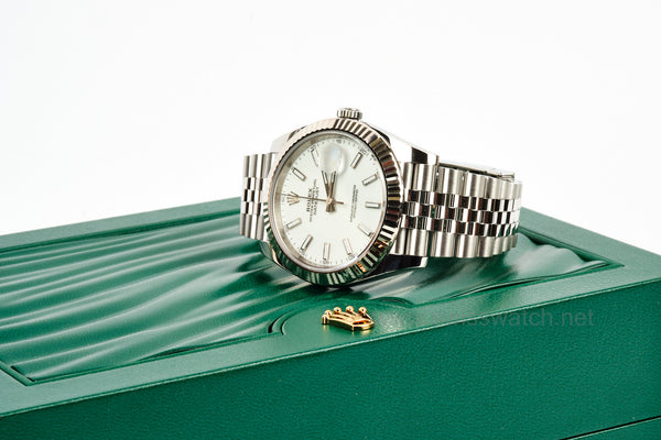 126334 WHITE DIAL JUBILEE - COMPLETE SET OCTOBER 2021