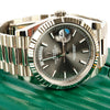 ROLEX Day-Date 40 "President" Grey Gold 18K REF: 228239 RHODIUM Dial JAN 2025