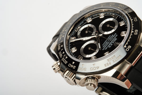 ROLEX 18K White Gold COSMOGRAPH DAYTONA 116519LN - Complete Set JULY 2020