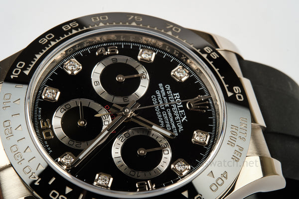 ROLEX 18K White Gold COSMOGRAPH DAYTONA 116519LN - Complete Set JULY 2020