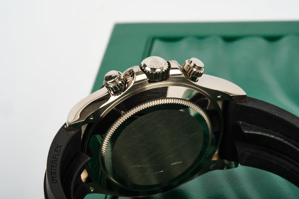 ROLEX 18K White Gold COSMOGRAPH DAYTONA 116519LN - Complete Set JULY 2020