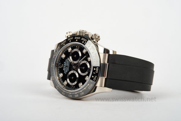 ROLEX 18K White Gold COSMOGRAPH DAYTONA 116519LN - Complete Set JULY 2020