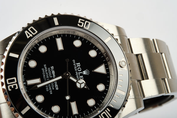 ROLEX Submariner NO DATE 124060 UNWORN 08-2024