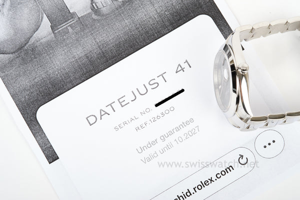 Rolex Datejust 41 WIMBLEDON 126300 Complete Set JUNE 2022