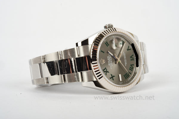 Rolex Datejust 41 WIMBLEDON 126334 Complete Set JAN 2025 UNWORN