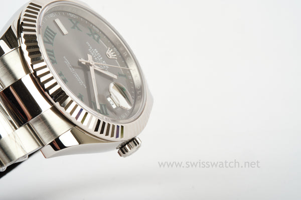 Rolex Datejust 41 WIMBLEDON 126334 Complete Set JAN 2025 UNWORN