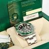 ROLEX Submariner Date "STARBUCKS" 126610LV COMPLETE SET 05-2021