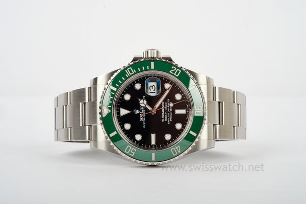 ROLEX Submariner Date "STARBUCKS" 126610LV COMPLETE SET 05-2021