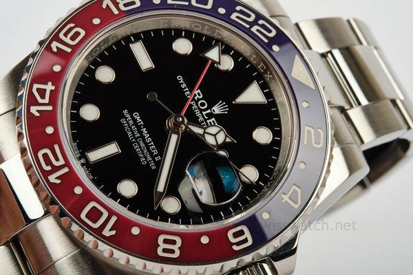 ROLEX GMT MASTER II 126710BLRO 