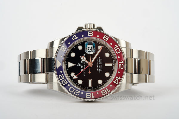 ROLEX GMT MASTER II 126710BLRO "PEPSI" COMPLETE SET April 2023