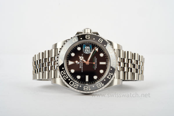 ROLEX GMT MASTER II 126710GRNR COMPLETE SET UNWORN JUNE 2024 "BRUCE WAYNE"