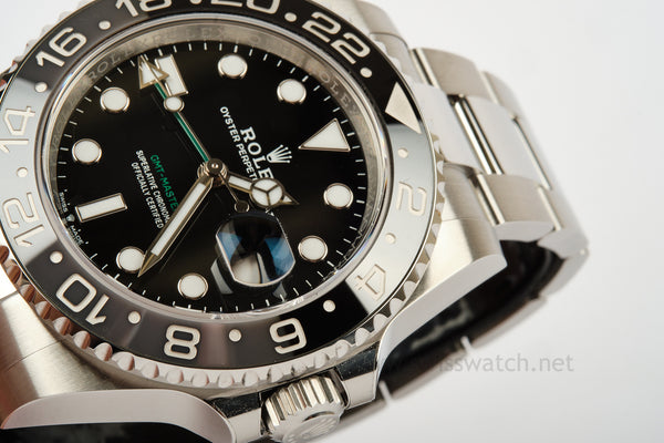 ROLEX GMT MASTER II 126710GRNR COMPLETE SET MINT JULY 2025 