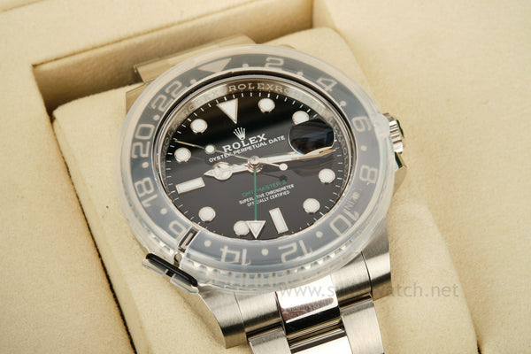 ROLEX GMT MASTER II 126710GRNR COMPLETE SET MINT JULY 2025 