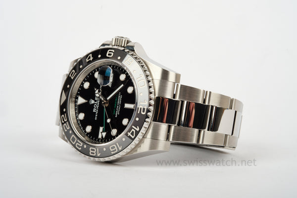 ROLEX GMT MASTER II 126710GRNR COMPLETE SET MINT JULY 2025 