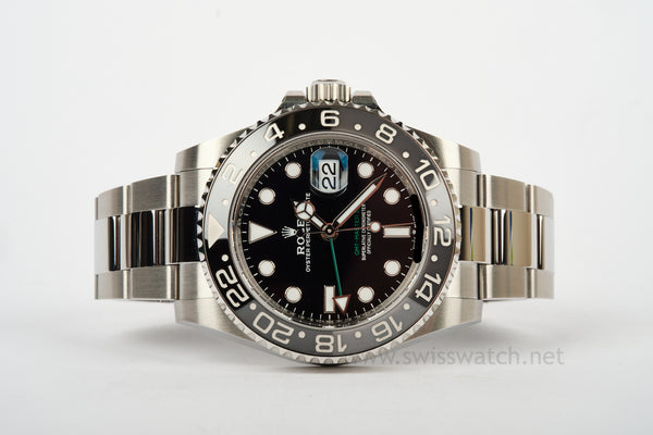 ROLEX GMT MASTER II 126710GRNR COMPLETE SET MINT JULY 2025 "BRUCE WAYNE"