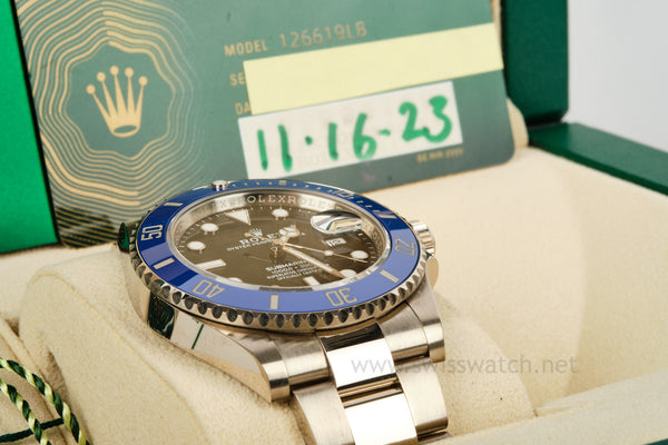 ROLEX Submariner 126619LB 18K 