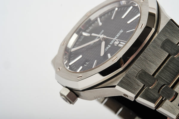Audemars Piguet 15400ST ROYAL OAK COMPLETE SET May 2018