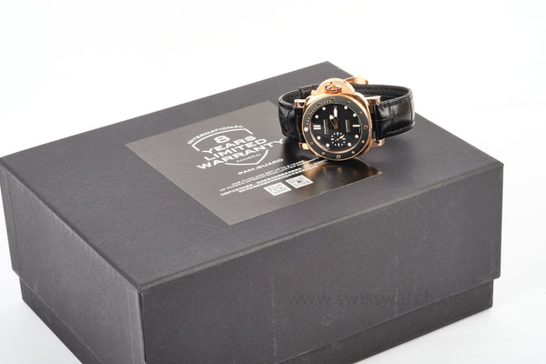 Panerai Submersible Goldtech 42 Mm PAM 01164 COMPLETE SET 12-2021