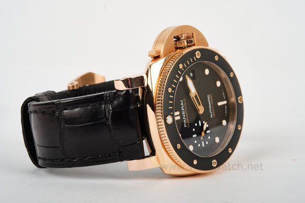 Panerai Submersible Goldtech 42 Mm PAM 01164 COMPLETE SET 12-2021
