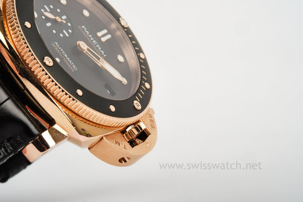 Panerai Submersible Goldtech 42 Mm PAM 01164 COMPLETE SET 12-2021