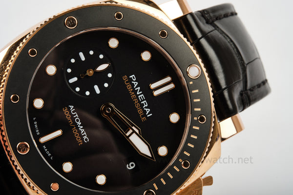 Panerai Submersible Goldtech 42 Mm PAM 01164 COMPLETE SET 12-2021