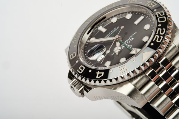 ROLEX GMT MASTER II 126710GRNR COMPLETE SET SEPT 2024 