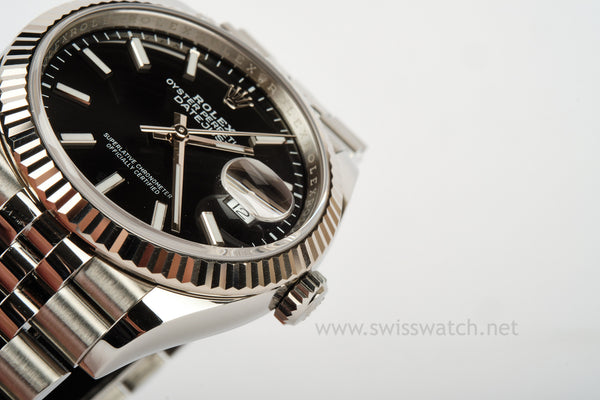 Rolex Datejust 36 Black Dial 126234 COMPLETE SET SEPT 2025