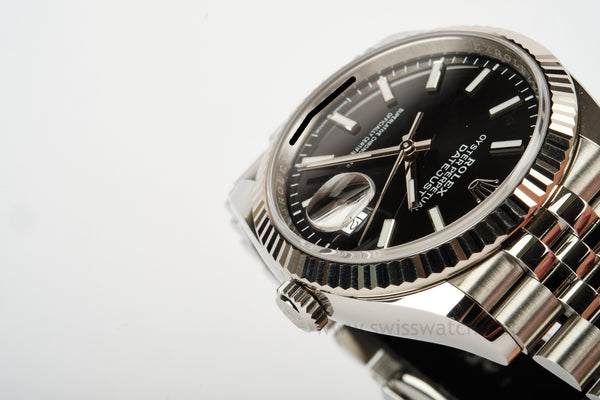 Rolex Datejust 36 Black Dial 126234 COMPLETE SET SEPT 2025