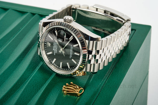 Rolex Datejust 36 Black Dial 126234 COMPLETE SET SEPT 2025