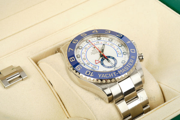 ROLEX YACHT-MASTER 116680 BLUE HANDS Stainless