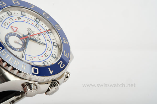 ROLEX YACHT-MASTER 116680 BLUE HANDS Stainless