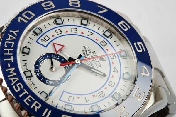 ROLEX YACHT-MASTER 116680 BLUE HANDS Stainless