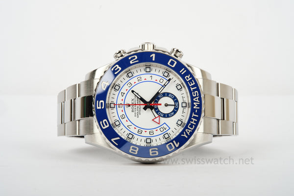 ROLEX YACHT-MASTER 116680 BLUE HANDS Stainless