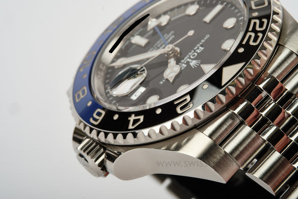 ROLEX GMT MASTER II BATGIRL Jubilee 126710BLNR COMPLETE SET 09-2022